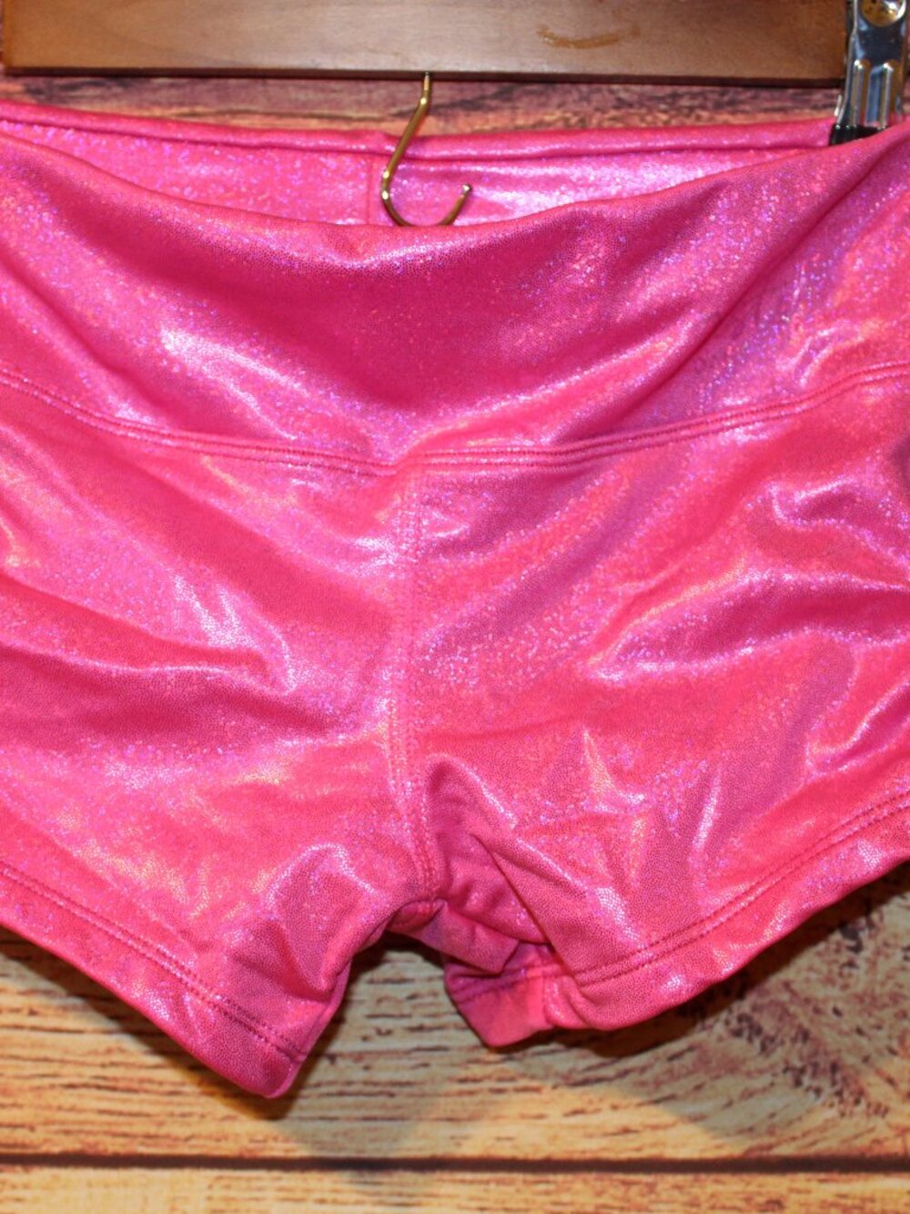 Girls Justice Pink Gymnastics Shorts Size M (10)